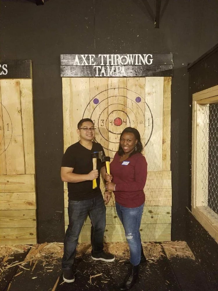 Axe Throwing Tampa image