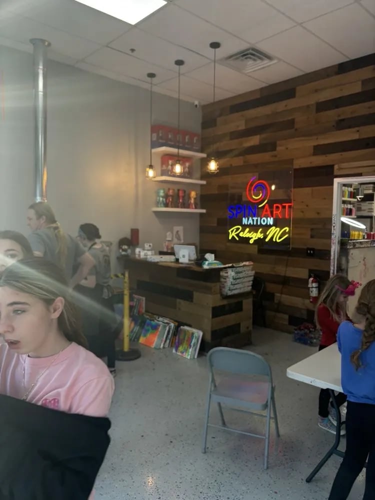 Spin Art Raleigh image