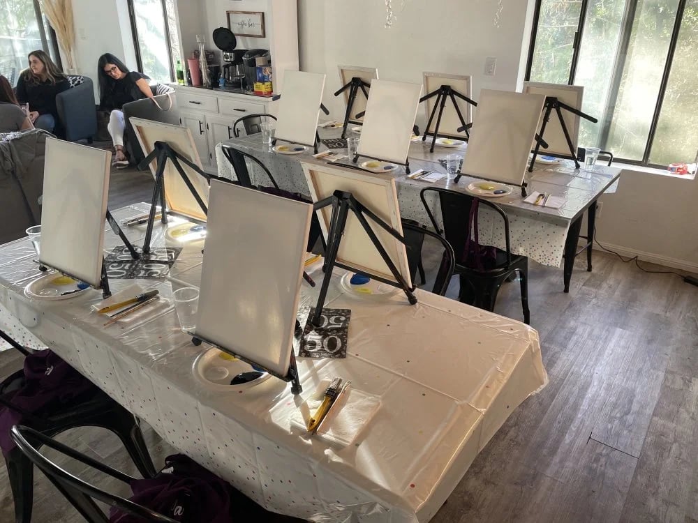Brushes N' Vino Mobile Paint Parties image