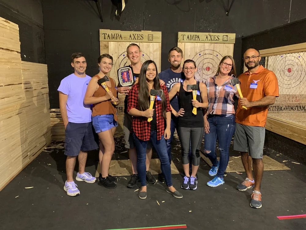 Axe Throwing Tampa image