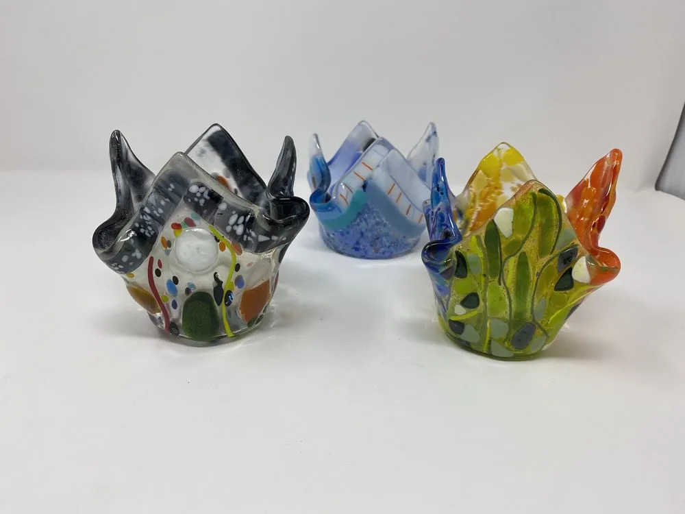 Indy fused glass image