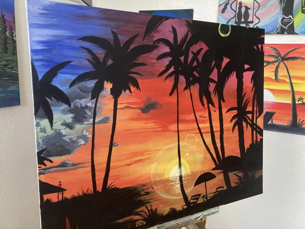 The Tipsy Painter Party image