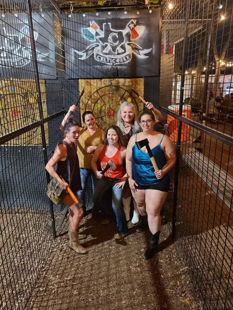 Celtic Axe Throwing At Armadillo Den  image