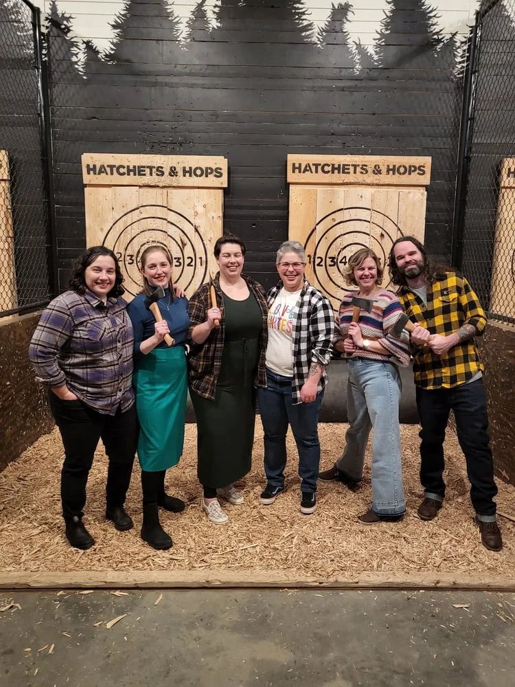 Hatchets & Hops - Black Rock Axe Throwing image