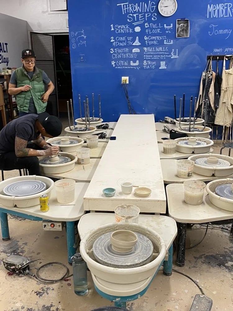 Cobalt And Clay Ceramic Studio image