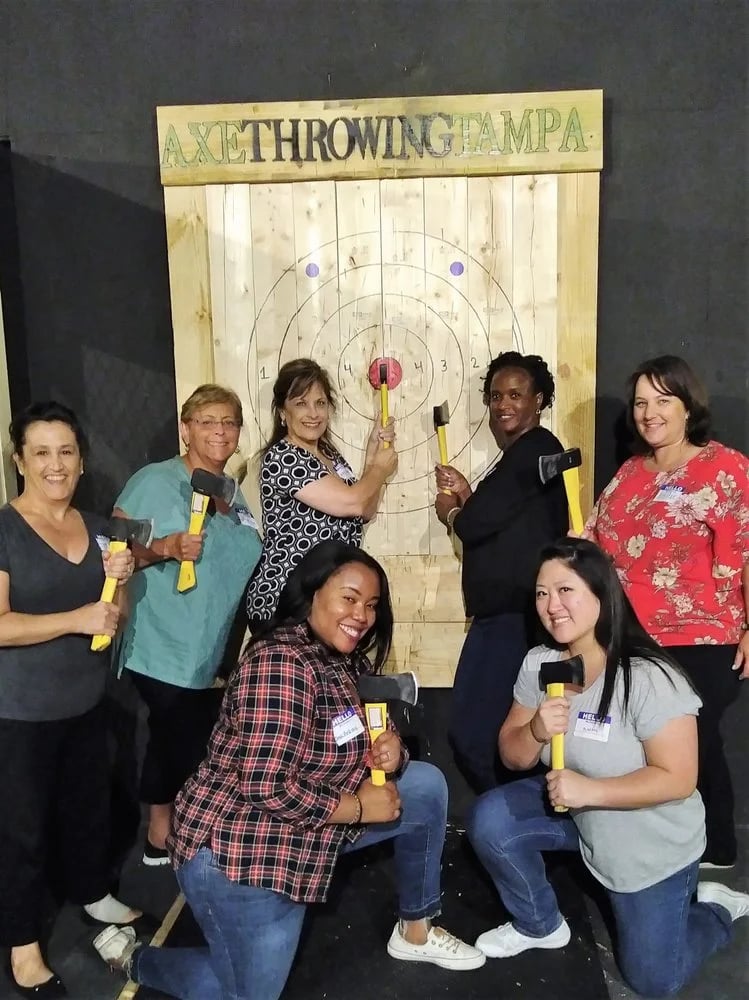 Axe Throwing Tampa image