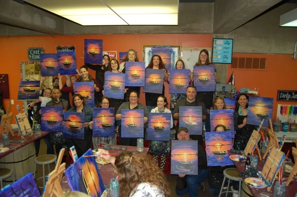 Paint and Vino image