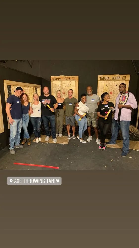 Axe Throwing Tampa image