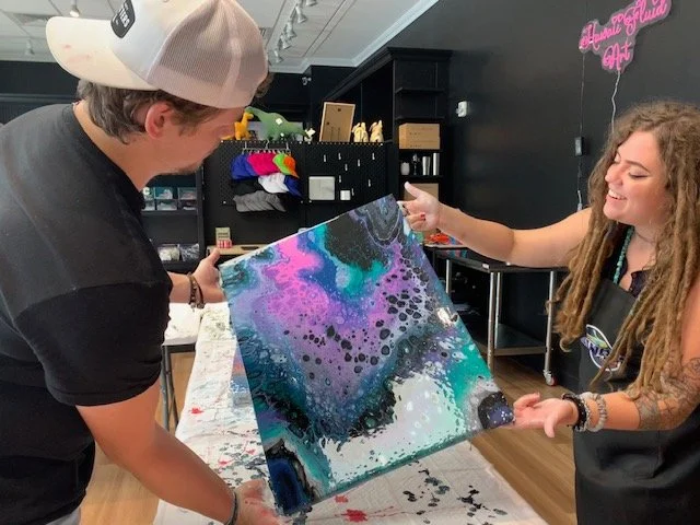 Hawaii Fluid Art image