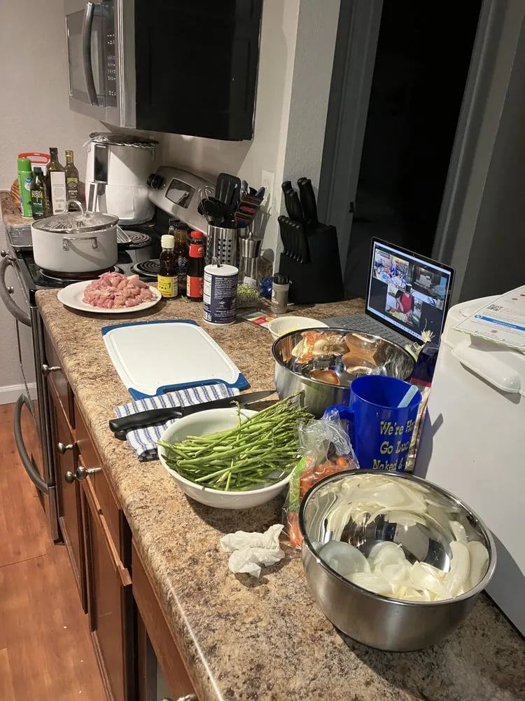 Kitchen on Fire image