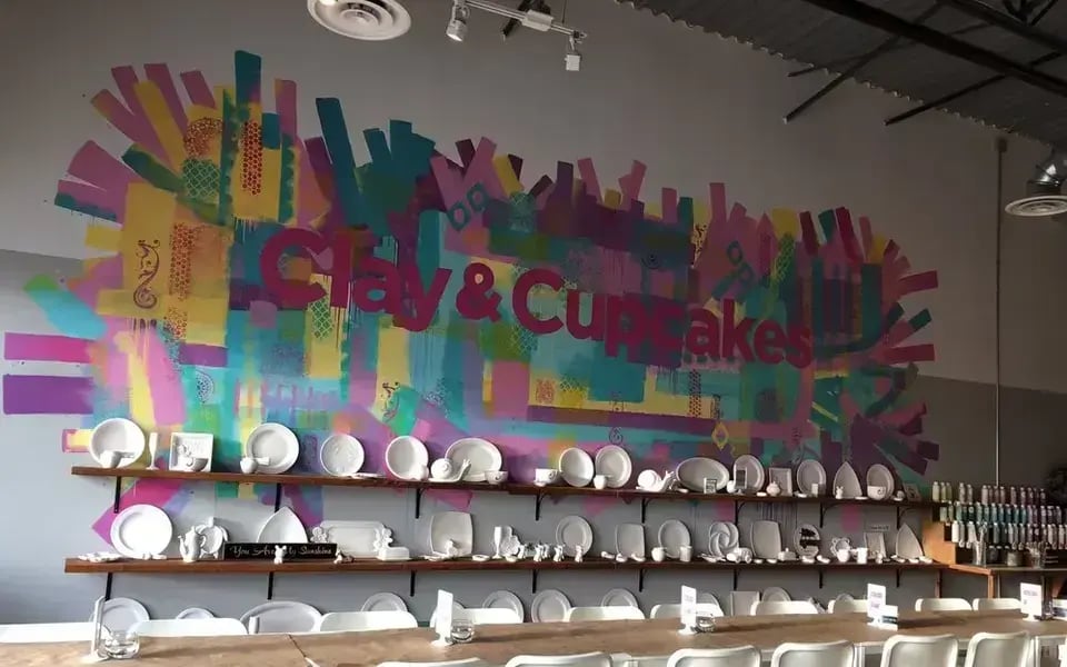 Clay & Cupcakes A Sweet Place To Paint Pottery