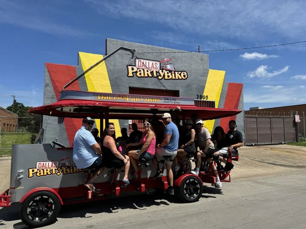 Dallas Party Bike image