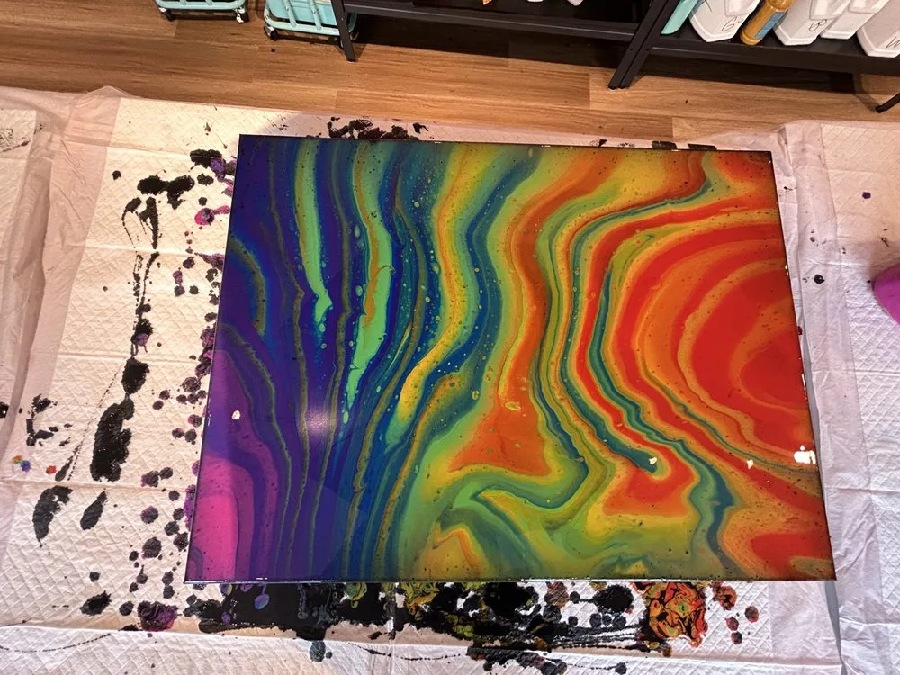 Hawaii Fluid Art image
