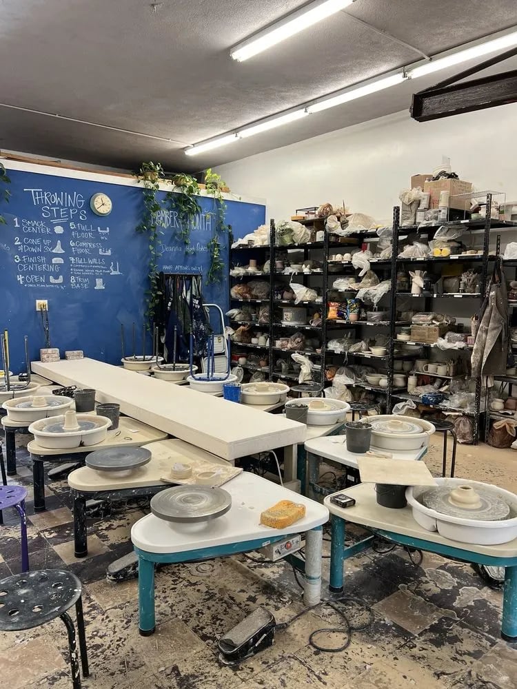 Cobalt And Clay Ceramic Studio image