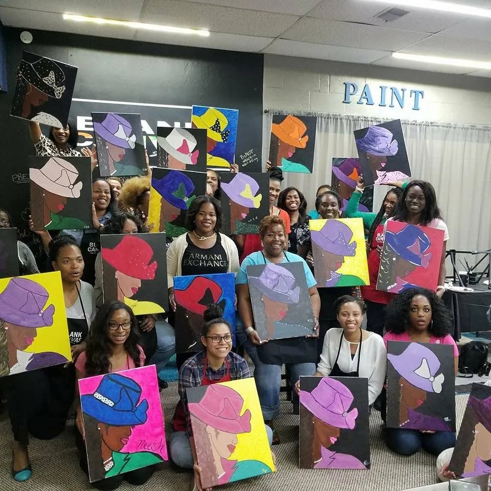 Blank Canvas Painting Studio image