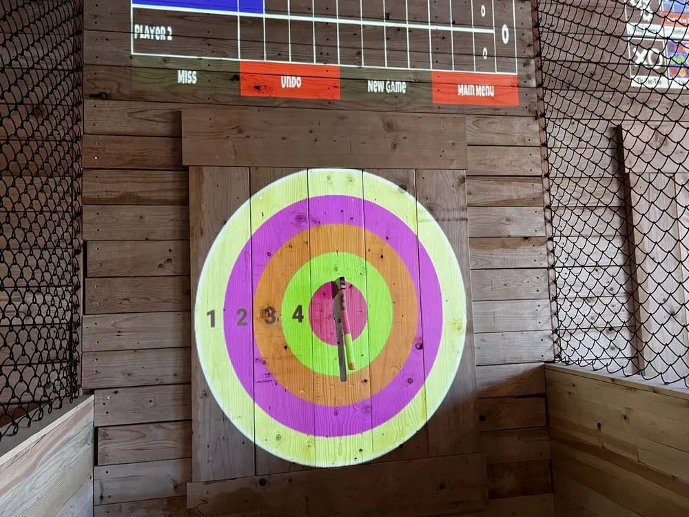 Athena's Battle Axe Throwing image