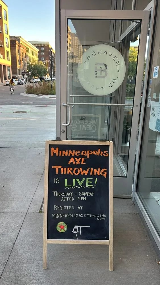 Minneapolis Axe Throwing image