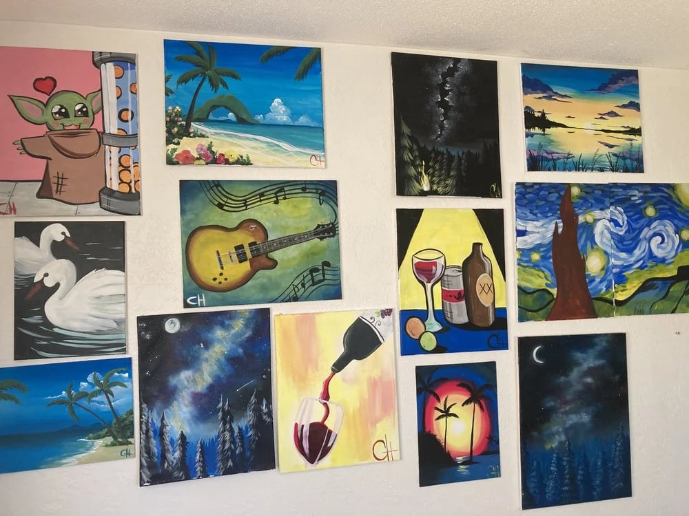 The Tipsy Painter Party image