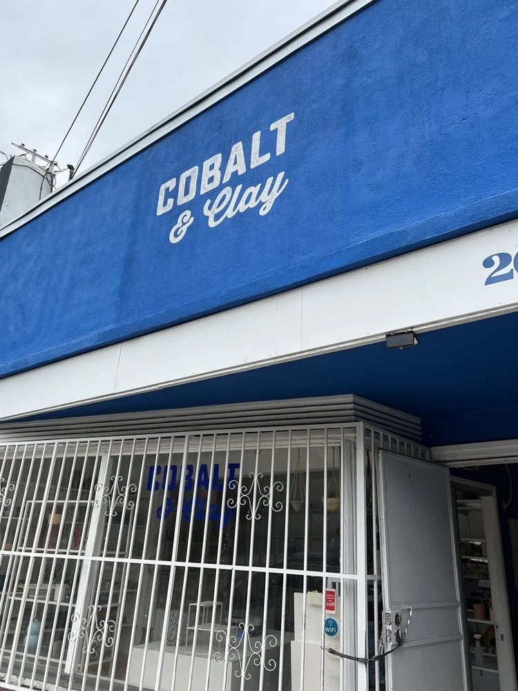 Cobalt And Clay Ceramic Studio image