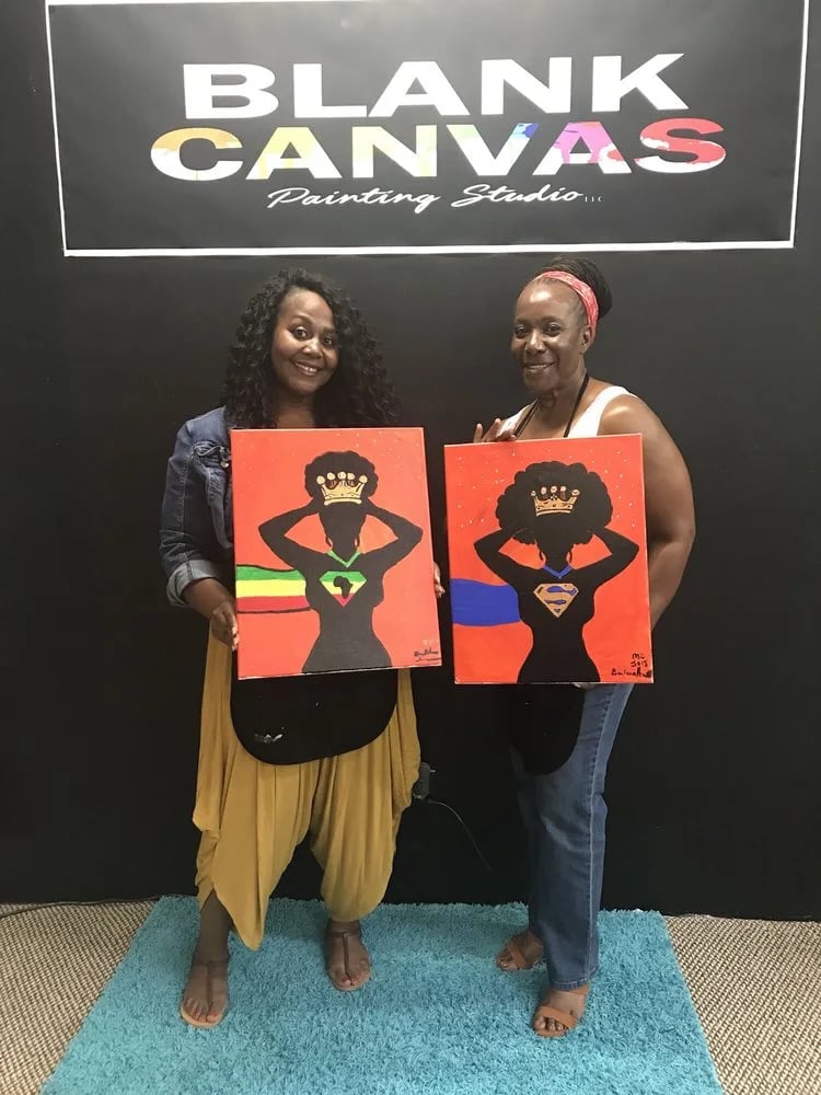 Blank Canvas Painting Studio image