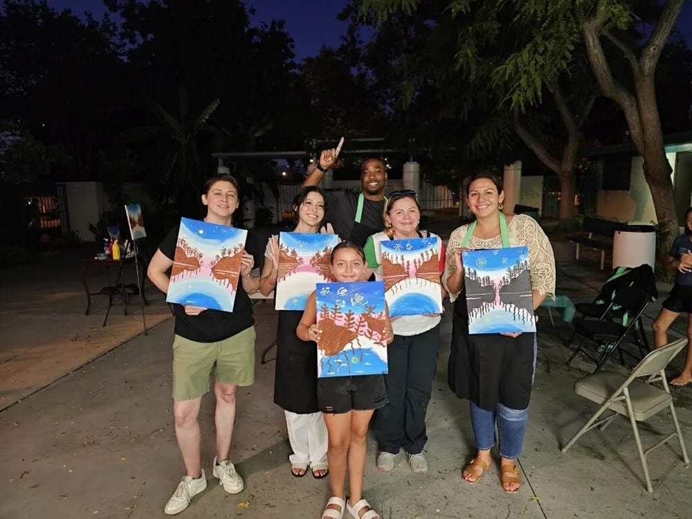 The Jackson Family Painting image