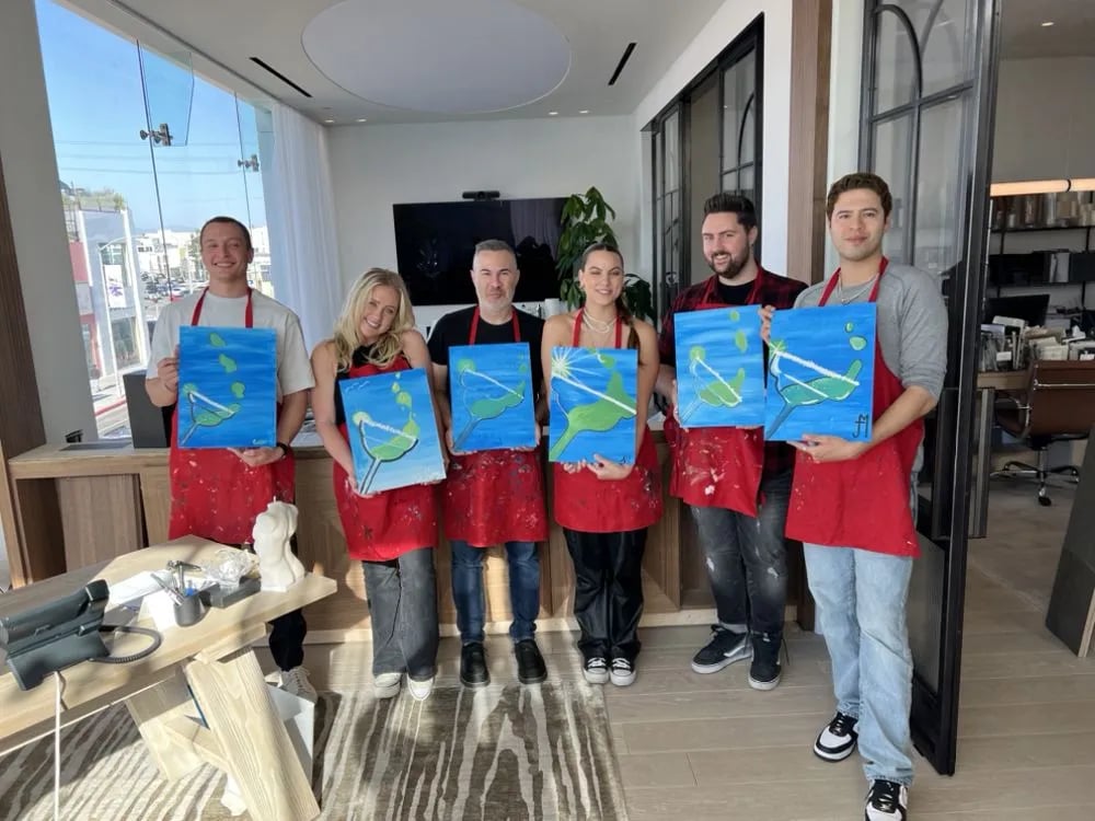 The Jackson Family Painting image