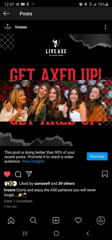 Live Axe image
