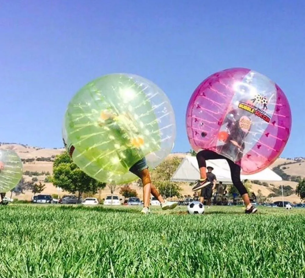 Silicon Valley Bubble Soccer image