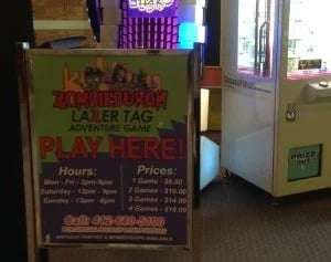 Zombieburgh Lazer Tag image