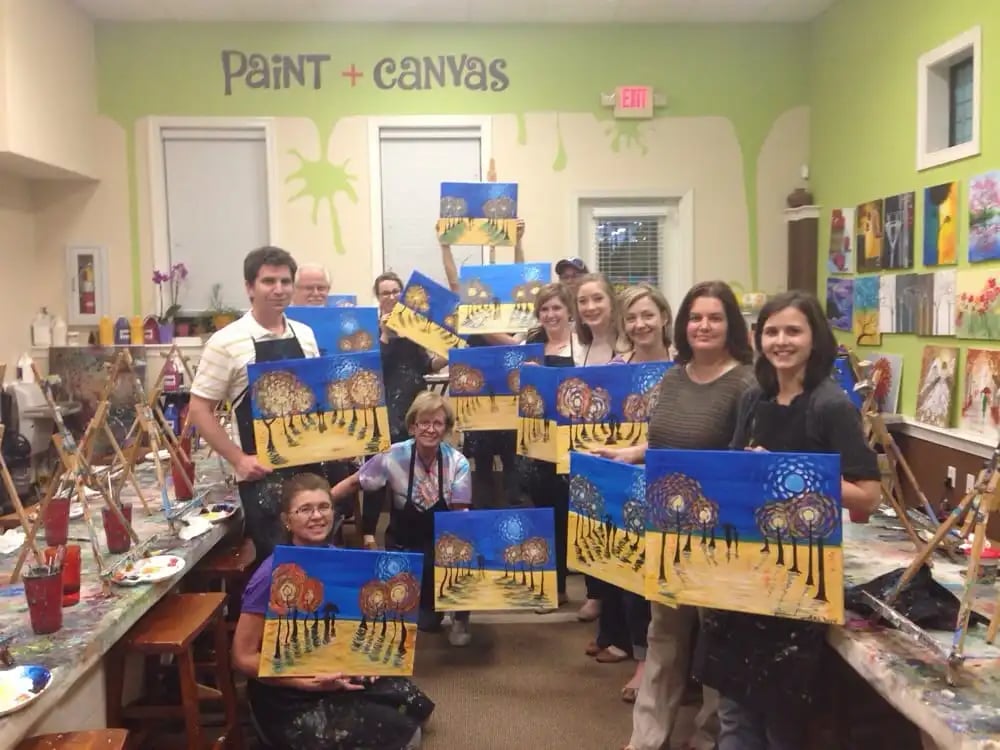 Paint + Canvas image