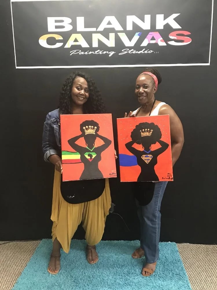 Blank Canvas Painting Studio image