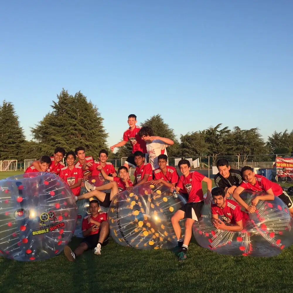Silicon Valley Bubble Soccer image