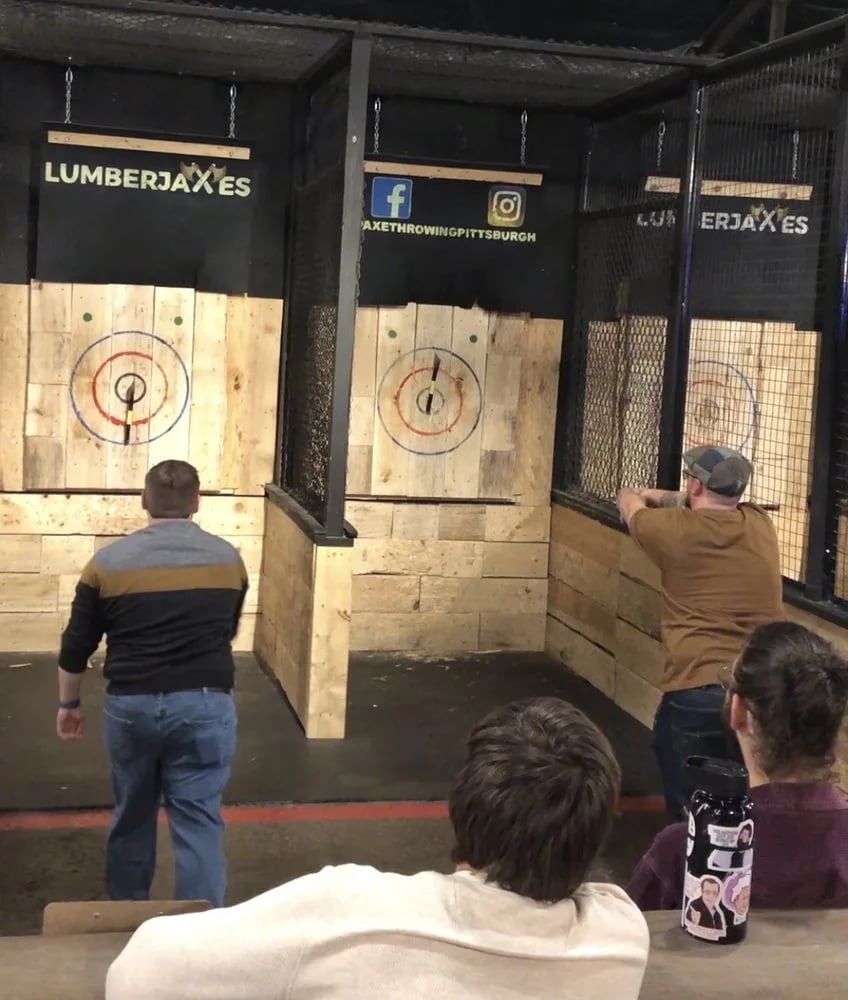 LumberjAxes Axe Throwing - Millvale image