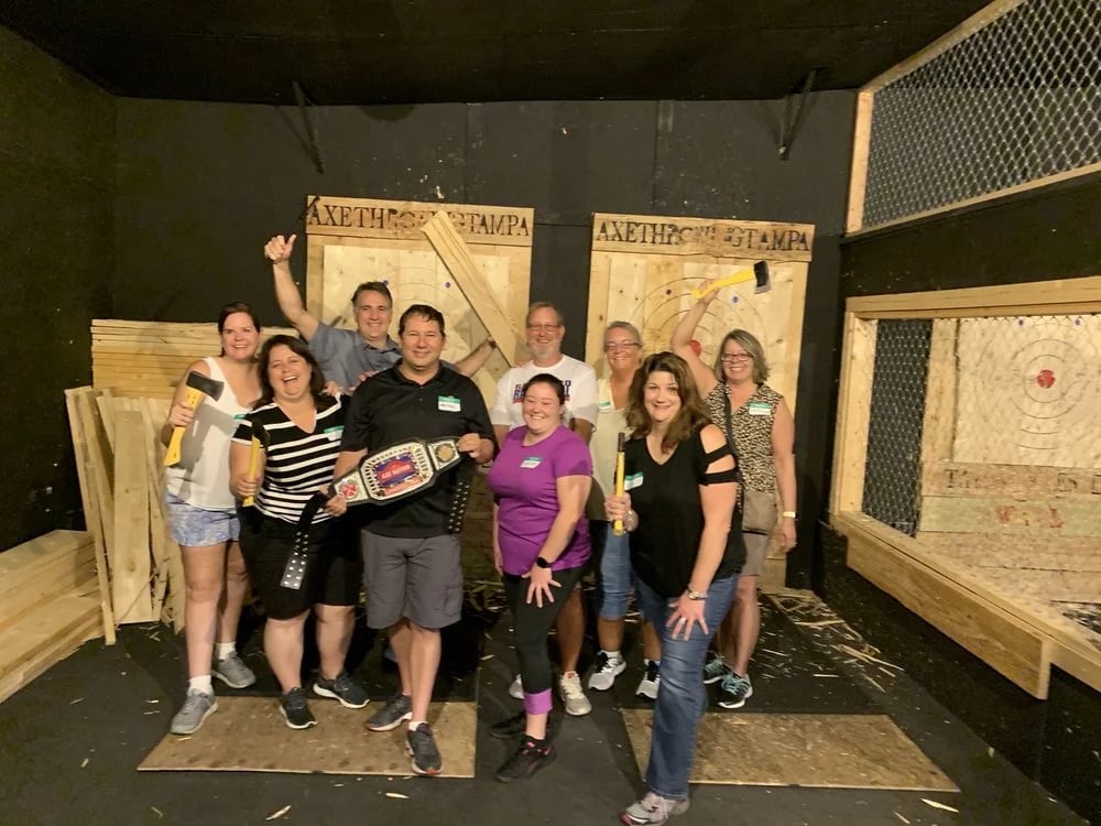 Axe Throwing Tampa image
