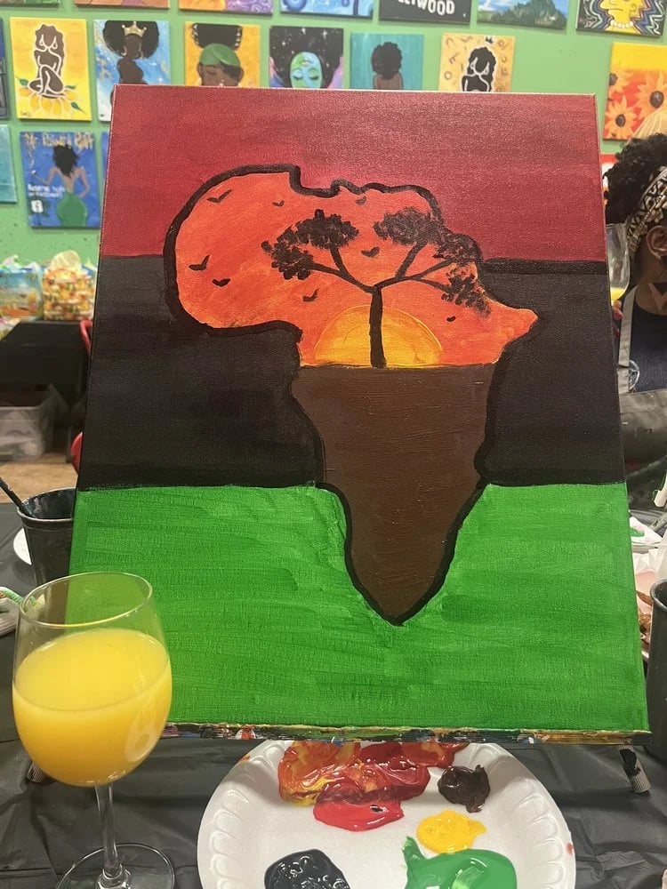 Joyful Expressions Paint and Taste image
