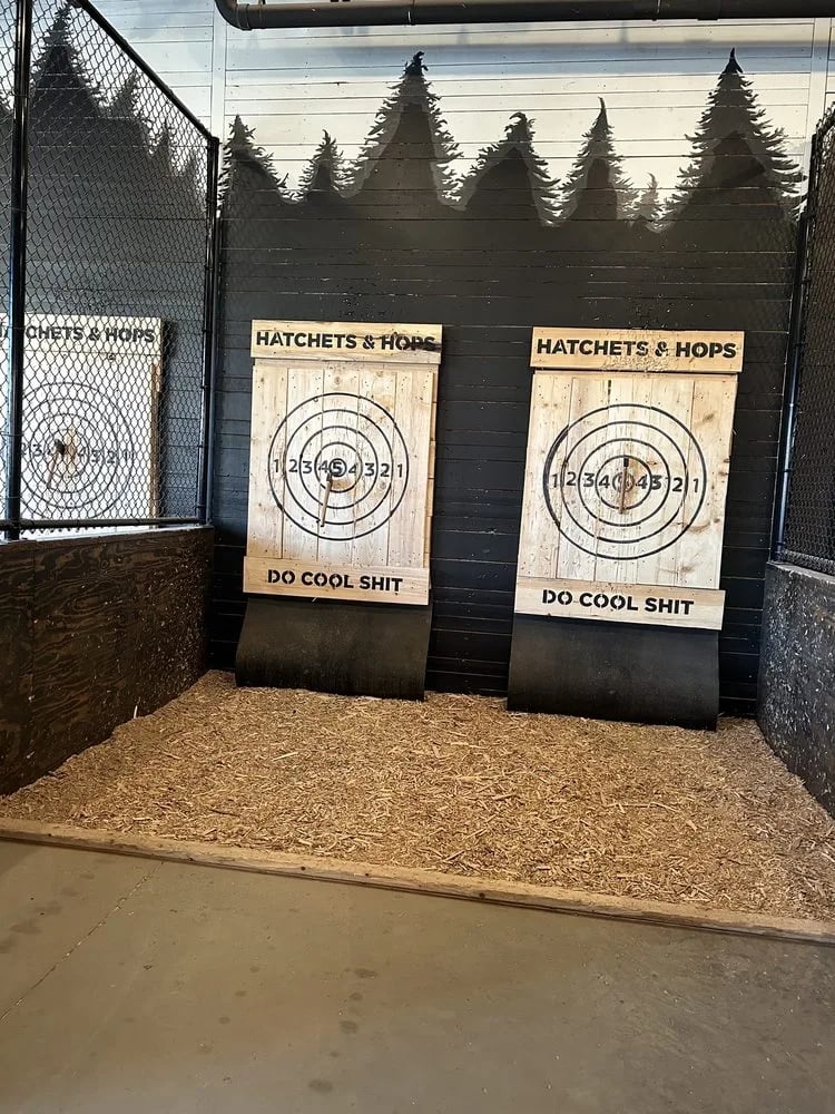 Hatchets & Hops - Black Rock Axe Throwing image