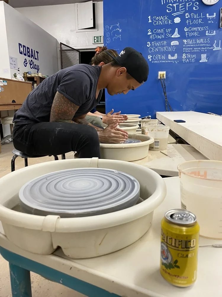 Cobalt And Clay Ceramic Studio image