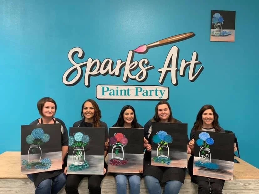 Sparks Art Paint Party image