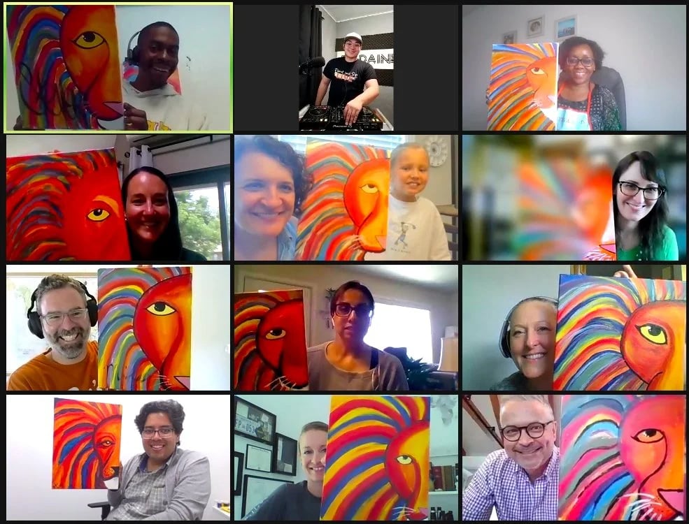 Paint and Sip LIVE image
