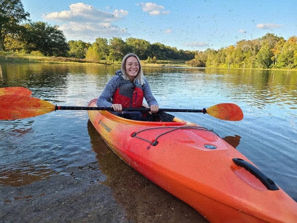 Kayak On A River image