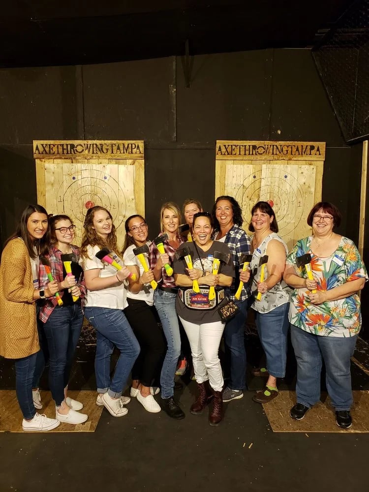 Axe Throwing Tampa image