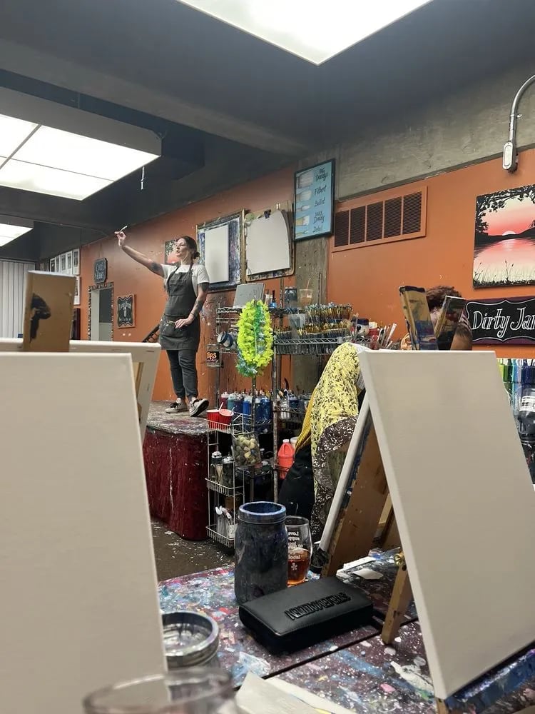 Paint and Vino image