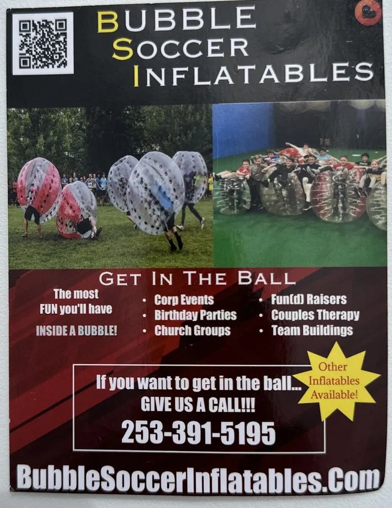 Bubble Soccer Inflatables image