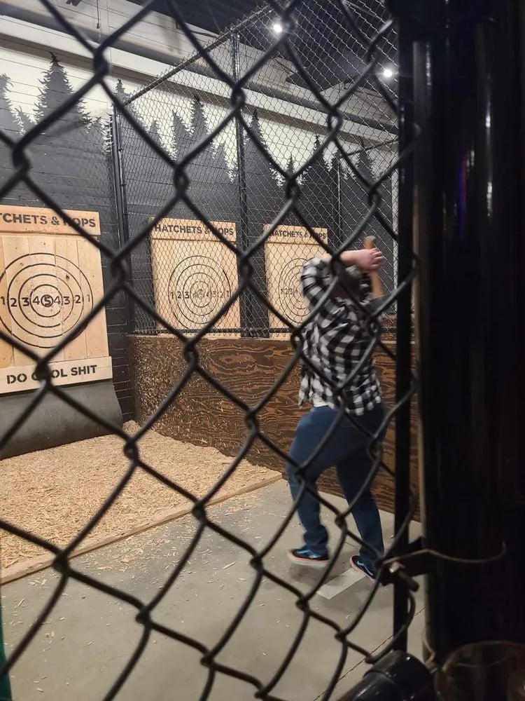 Hatchets & Hops - Black Rock Axe Throwing image