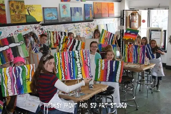 Whimsy Paint and Sip Art Studio image
