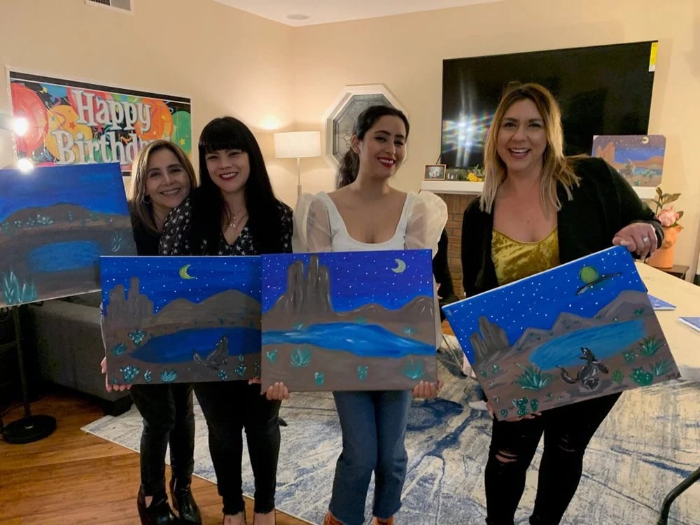 Brushes N' Vino Mobile Paint Parties image
