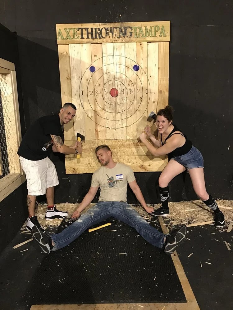 Axe Throwing Tampa image