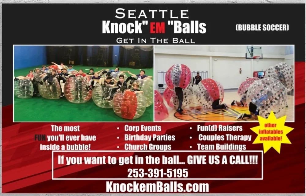 Bubble Soccer Inflatables image