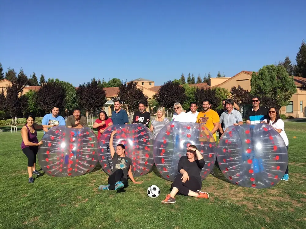 Silicon Valley Bubble Soccer image