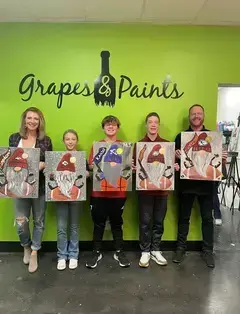 Grapes & Paints
